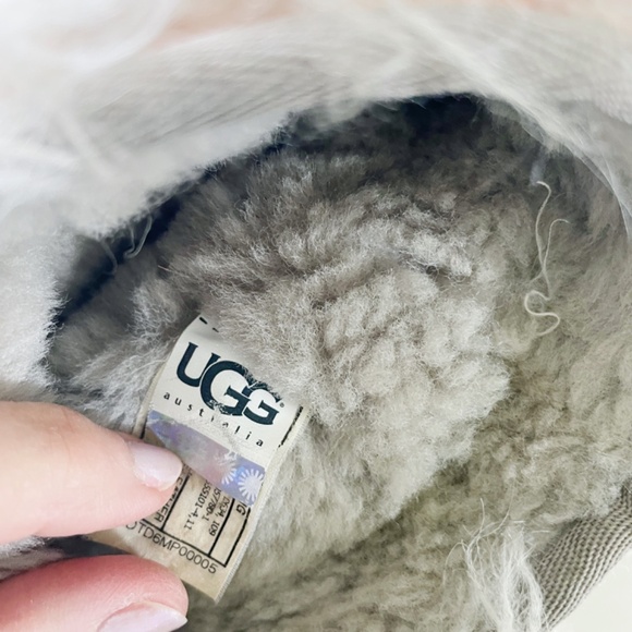UGG Lida Boots in Seal Grey with Sheepskin and Mongolian Fur - Picture 10 of 15